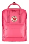 Mochila Fjallraven Kanken color fucsia en marroquinería y accesorios de moda