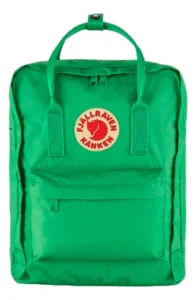 mochila kanken clasica verde en marroquinería y accesorios de moda