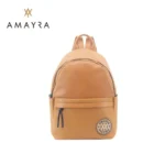 mochila color camel de amayra