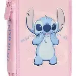 Cartuchera 2 pisos Stitch
