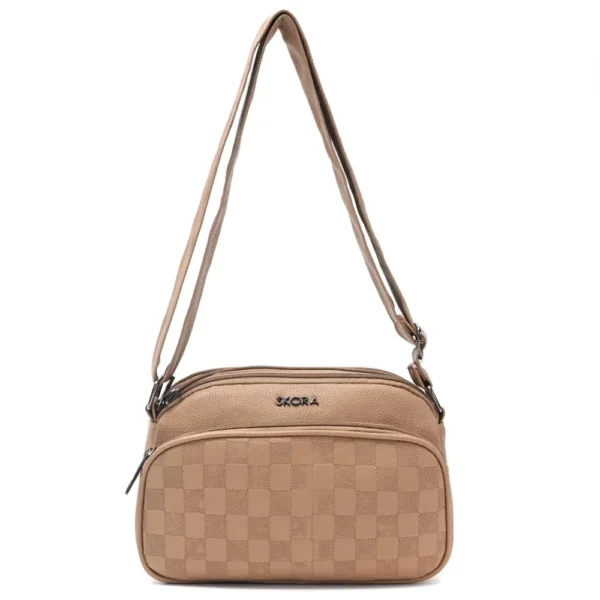 Bandolera Joan con bolsillo frontal Skora 39262
