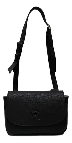 Cartera de cuero Las Oreiro mini bandolera