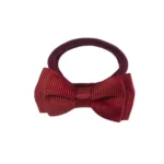 Colero de razo con moño doble