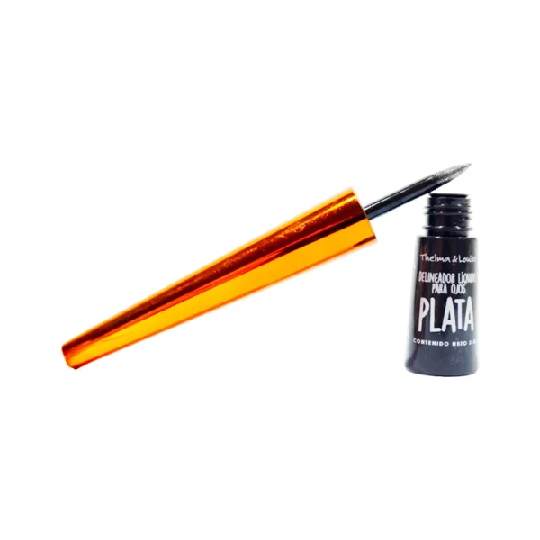 Delineador para ojos líquidos silver