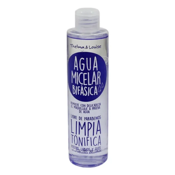 Agua micelar desmaquillante
