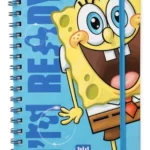Cuaderno A5 bullet Bob Esponja