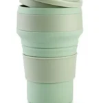 Vaso de silicona plegable en marroquinería y accesorios de moda