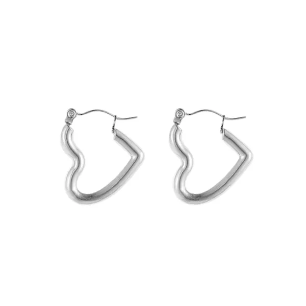 Aros de acero de corazón