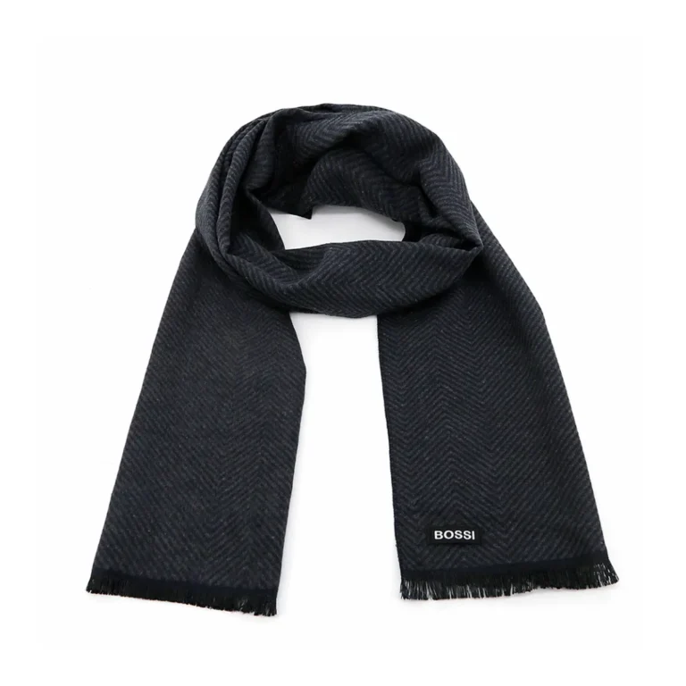 Bufanda azul de hombre en marroquinería y accesorios de moda de hombre