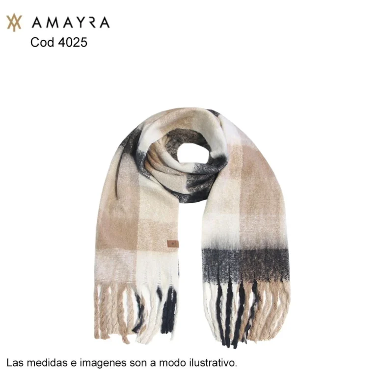 Bufanda de lana Amayra en marroquinería y accesorios de moda