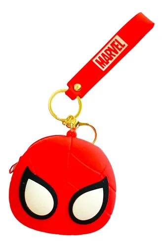 monedero de silicona marvel en billeteras y monederos