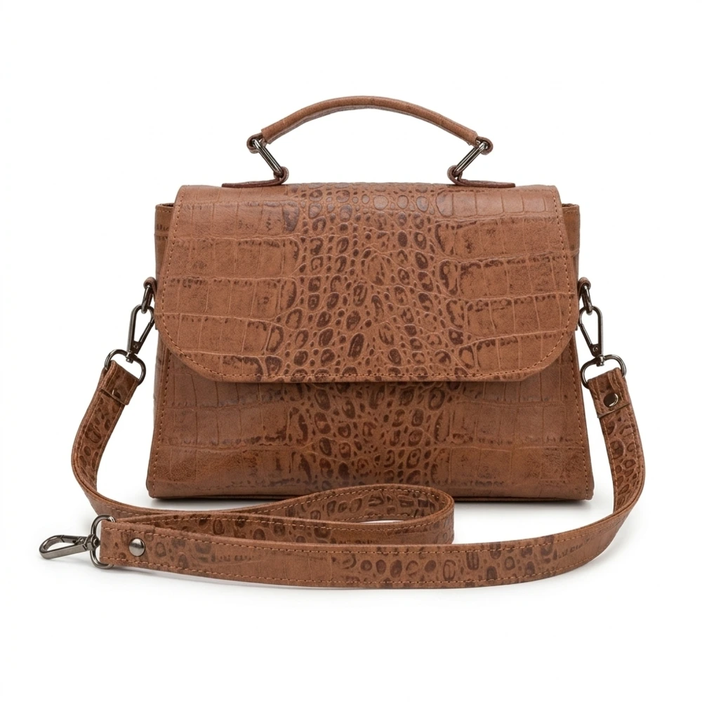 Cartera Lourdes Croco