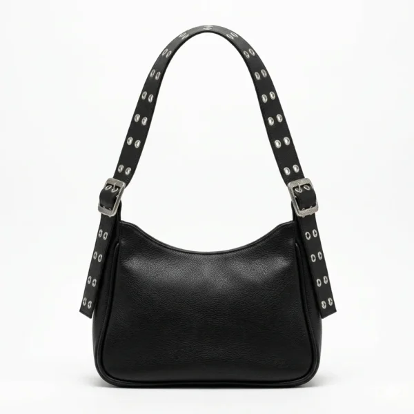 cartera de cuero nina bella africa negra