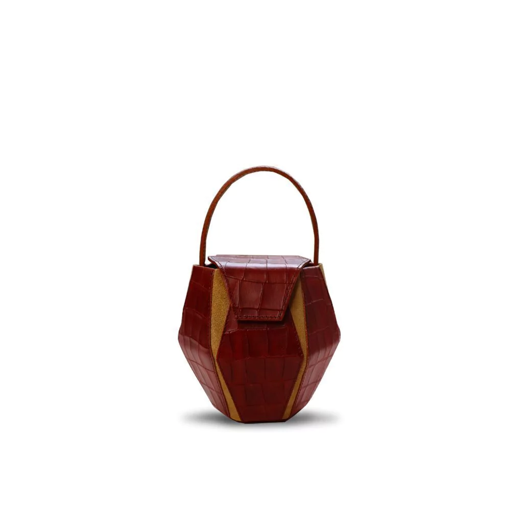 mini bag de cuero